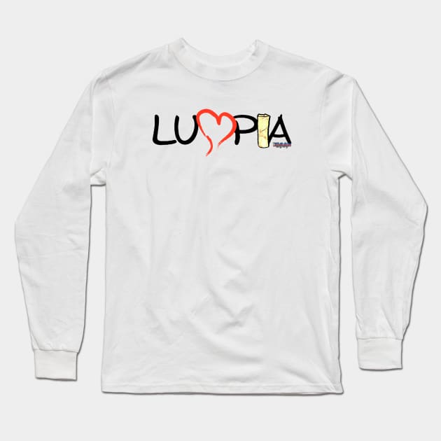 Icbanimation Studios - Heart Lumpia Long Sleeve T-Shirt by TheFilAmNerd